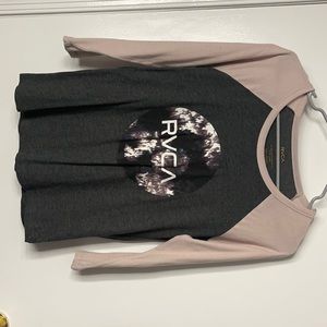 RVCA three quarter sleeve shirt